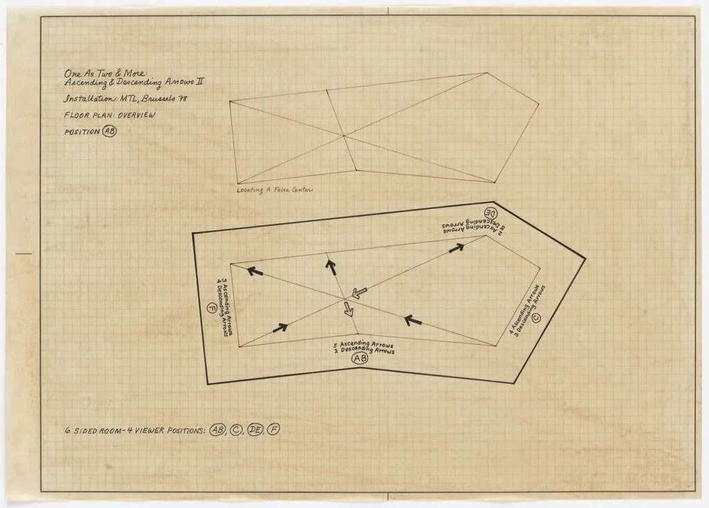 Untitled, by Roberta Allen, graphite, 1979