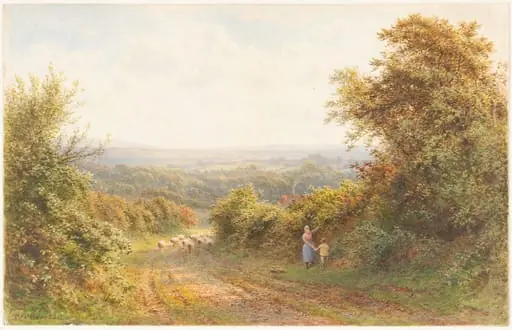 Squirrel Lane, near Magham Down, Sussex, by Roberto Angelo Kittermaster Marshall