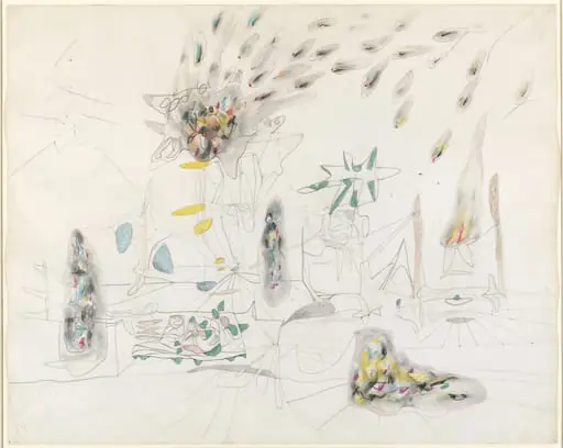 Untitled, by Roberto Matta