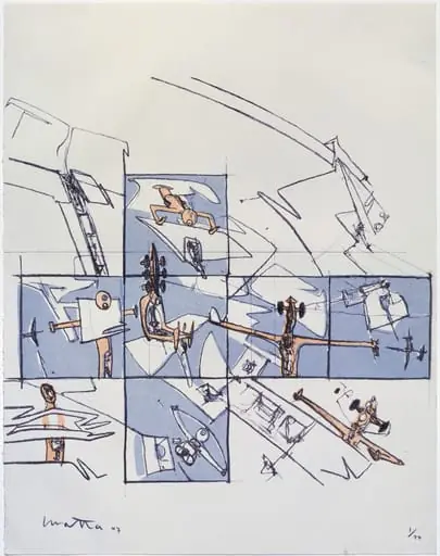Untitled, by Roberto Matta