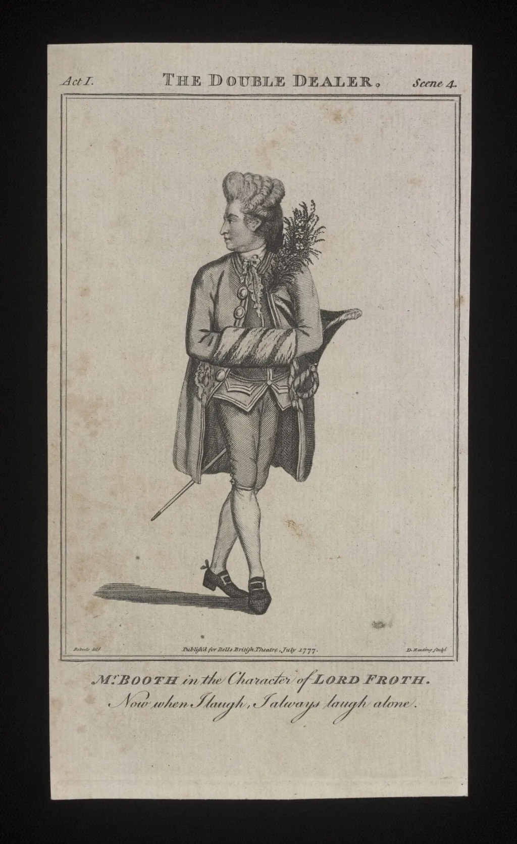 H Beard Print Collection, by Roberts, 1777
