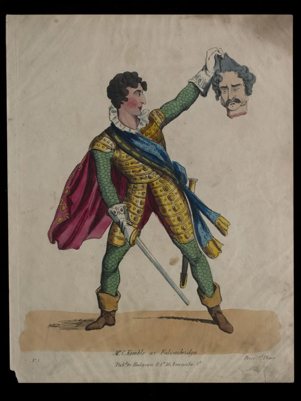 H Beard Print Collection, by Roberts, 1850