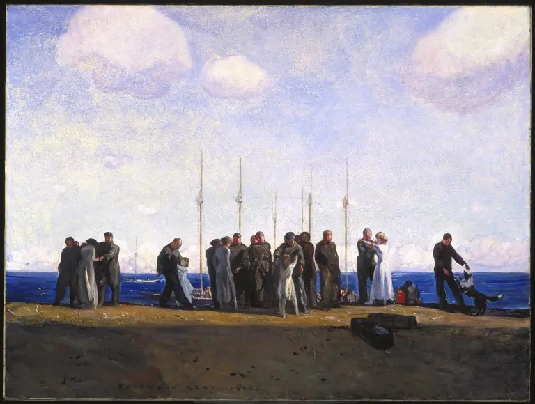 Down to the Sea, by Rockwell Kent