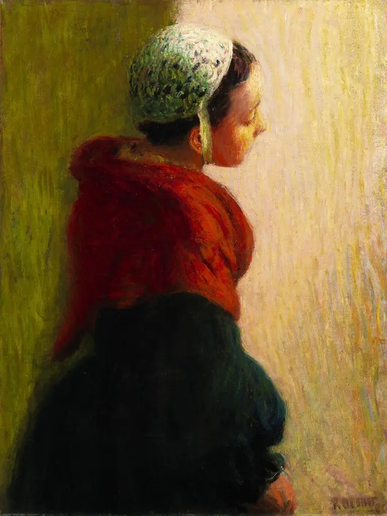 La Jeune Bretonne, by Roderic O'Conor
