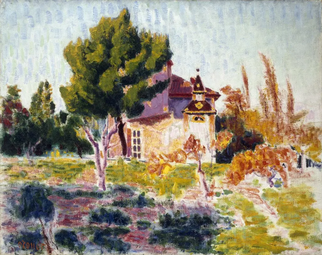 La Rose du Ciel, Cassis, by Roderic O'Conor