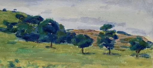 Landscape in Brittany, by Roderic O'Conor
