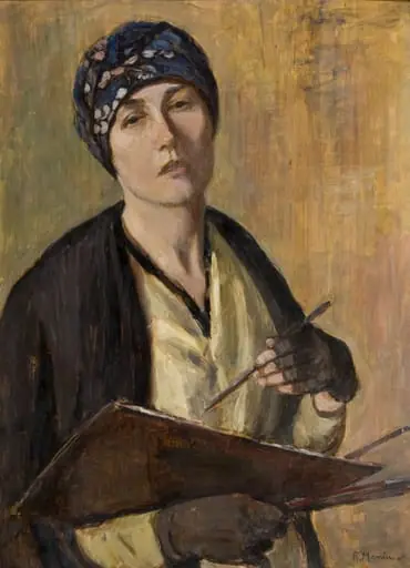 Autoportret, by Rodica Maniu