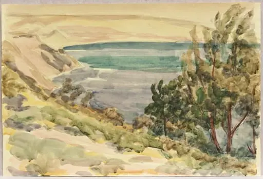 Peisaj la malul mării, by Rodica Maniu