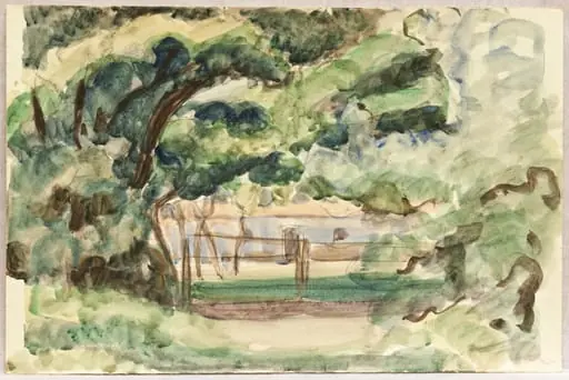 Peisaj la margine de râu, by Rodica Maniu