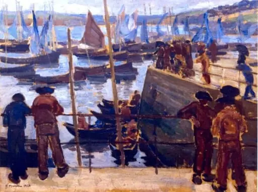 Port breton (Finistère), by Rodica Maniu