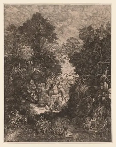 The Good Samaritan, by Rodolphe Bresdin