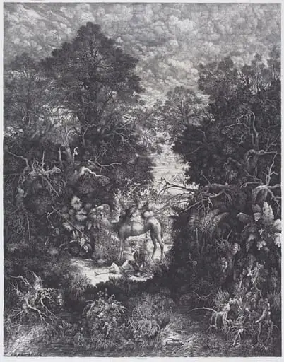 The Good Samaritan, by Rodolphe Bresdin