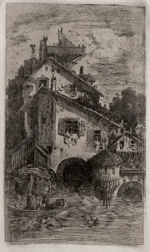 The Mill, by Rodolphe Bresdin