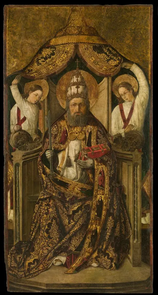 Saint Peter Enthroned, by Rodrigo de Osona