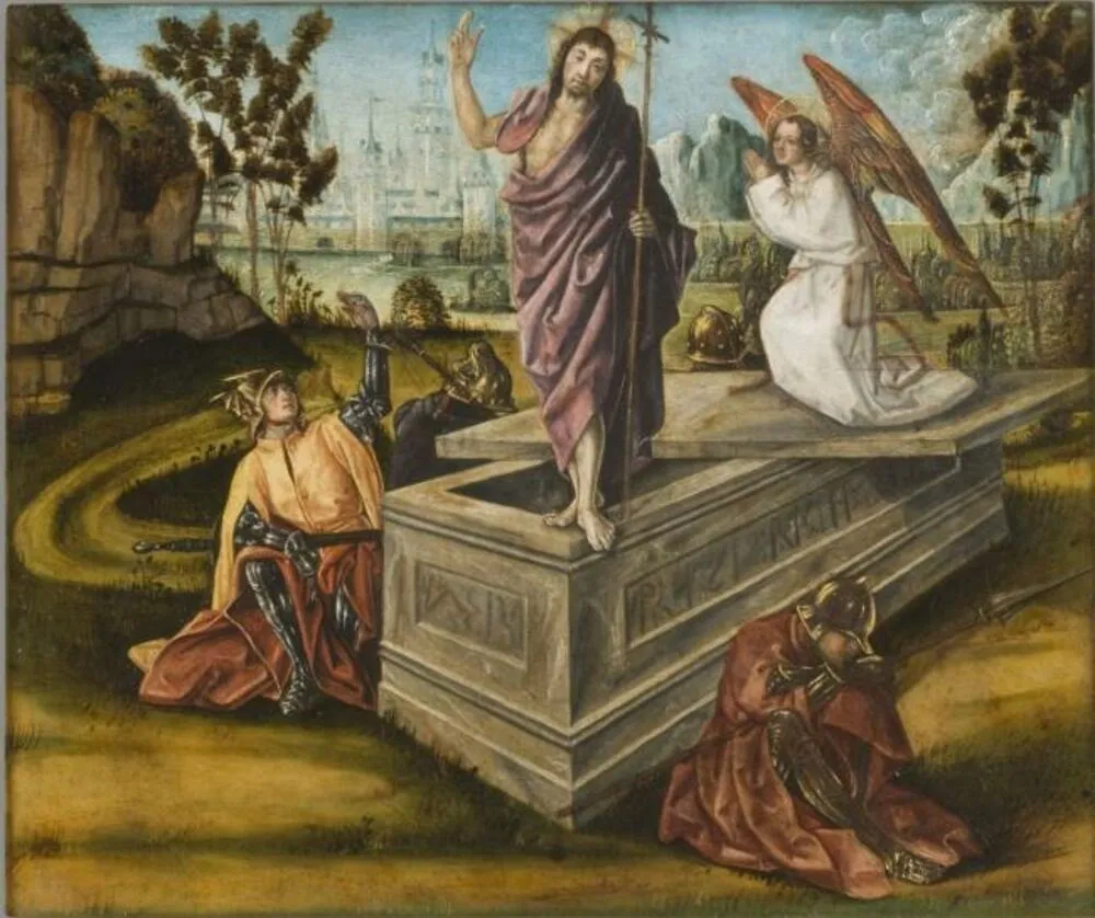 The Resurrection, by Rodrigo de Osona, unspecified, 1494