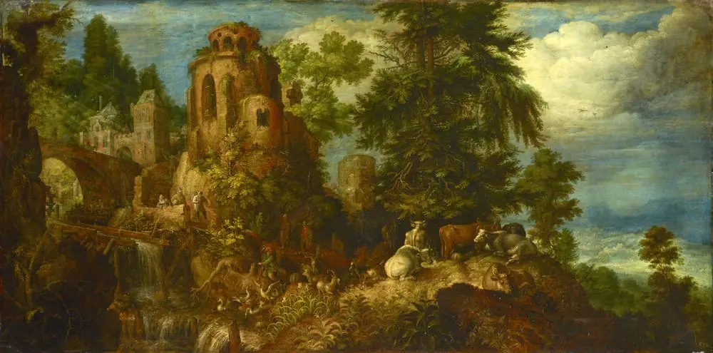 Castle in a Forest, by Roelant Savery
