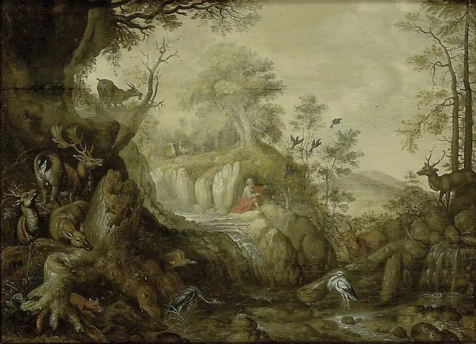 Elijah at the Brook Kerith, by Roelant Savery
