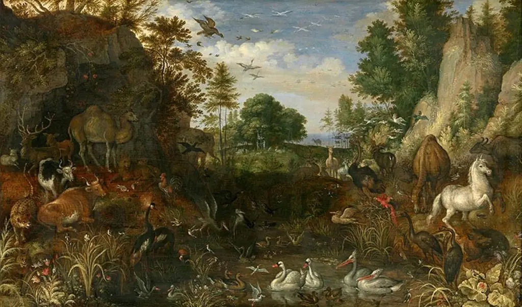 The Garden of Eden, by Roelant Savery
