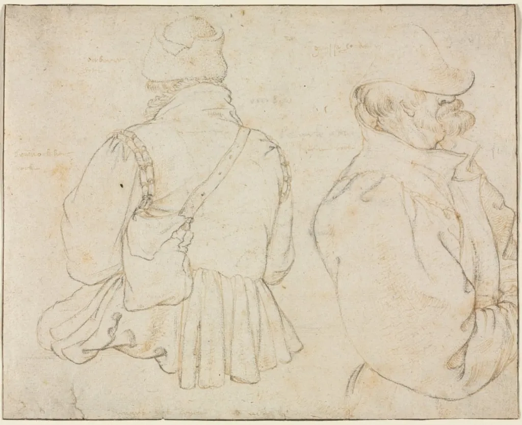 Two Bohemian Peasants in Half-Length, by Roelant Savery, 1600
