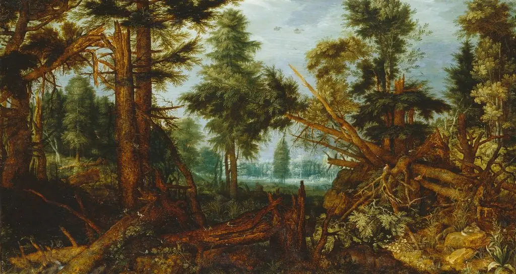 Woods after a storm, by Roelant Savery, 1630