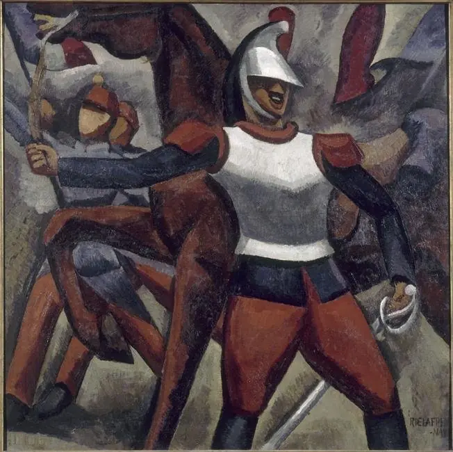 Cuirassier, by Roger de La Fresnaye