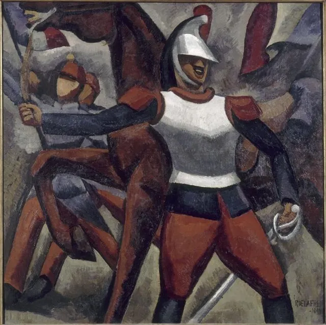 Cuirassier, by Roger de La Fresnaye