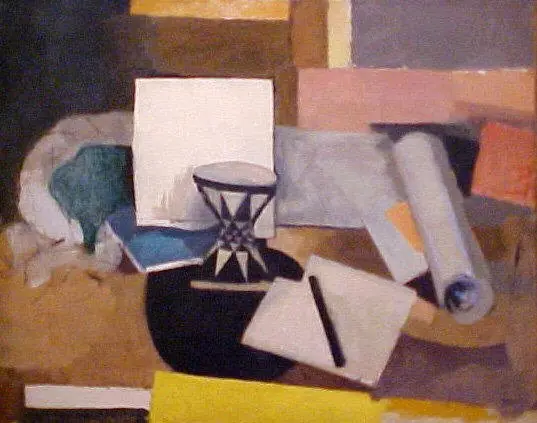 Still Life with a Diabolo, by Roger de La Fresnaye