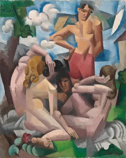 The Bathers, by Roger de La Fresnaye
