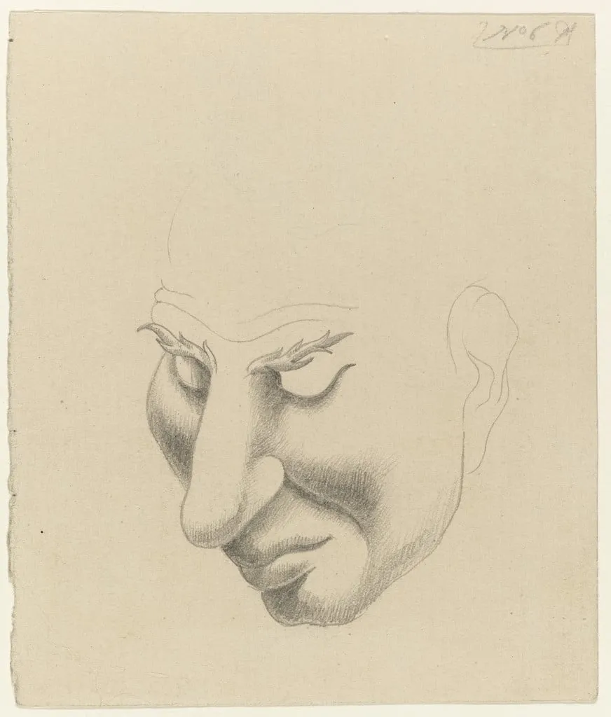 Untitled, by Roger de La Fresnaye, graphite, 1921
