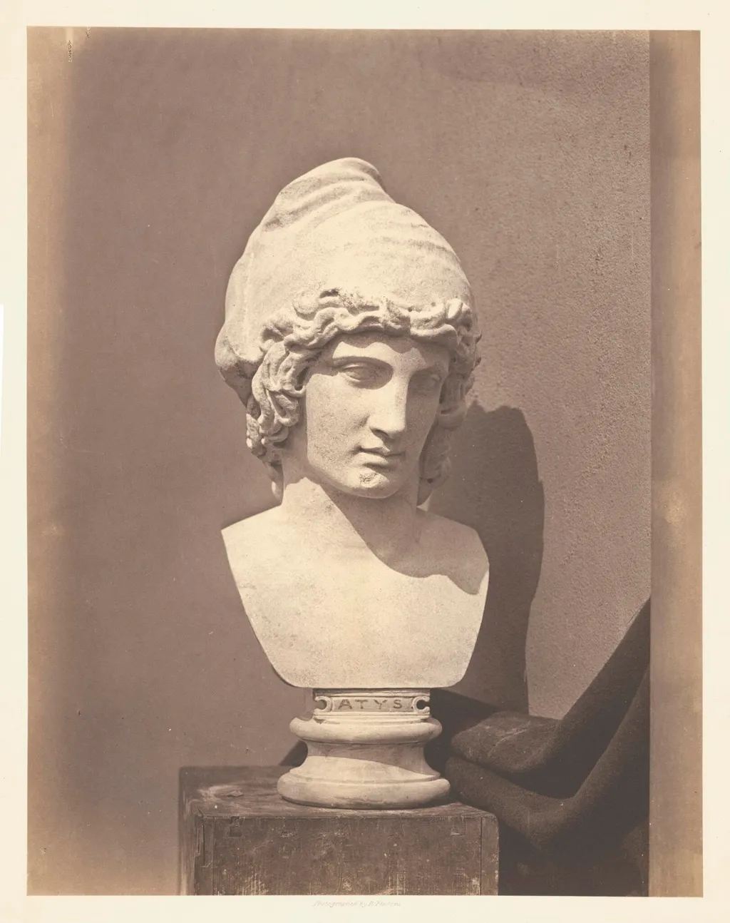 Atys, by Roger Fenton, photographic, 1855