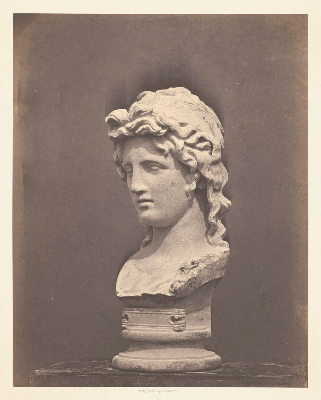 Bacchante, by Roger Fenton, photographic, 1855