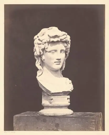 Head of Bacchante, by Roger Fenton