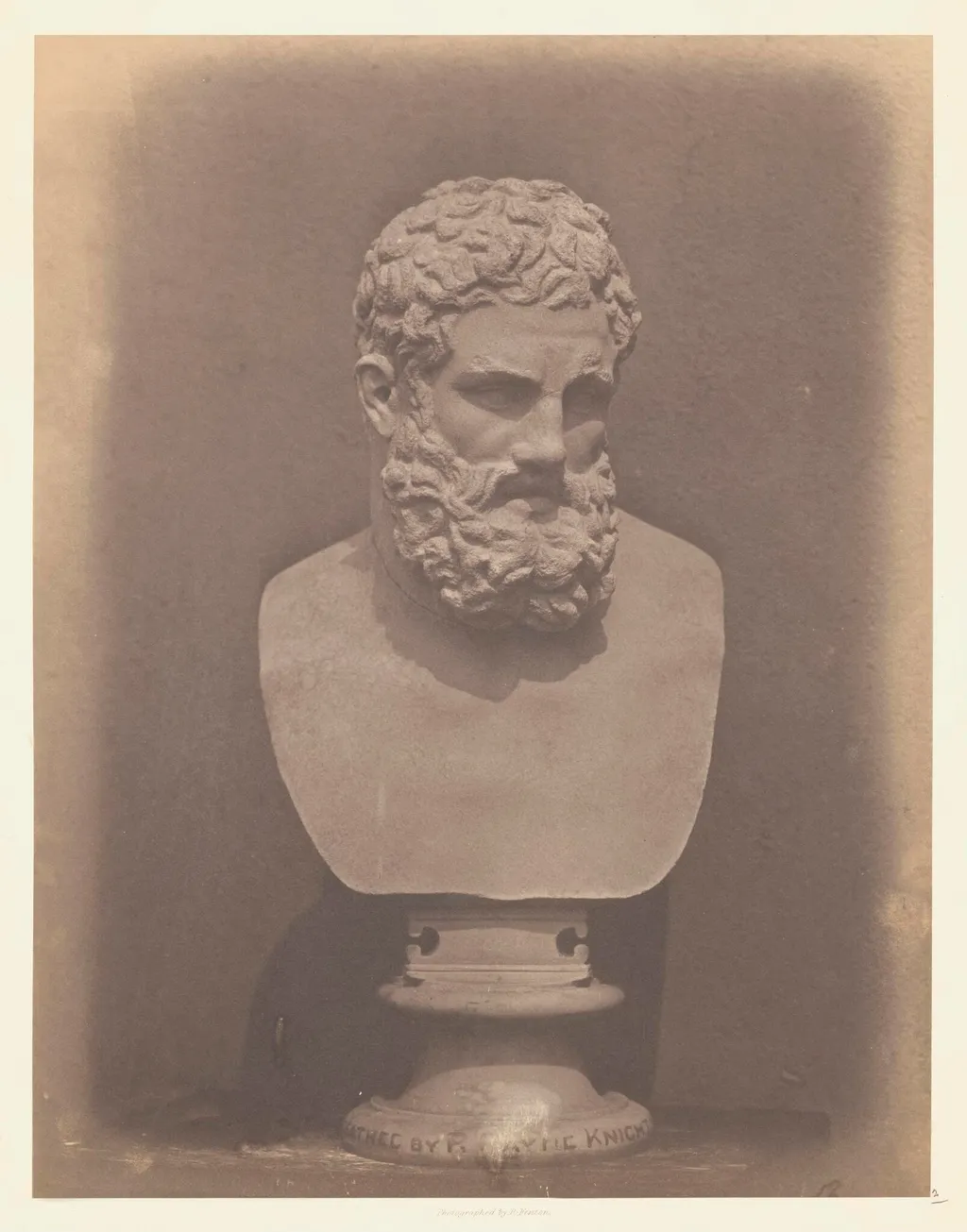 Hercules, by Roger Fenton, photographic, 1855