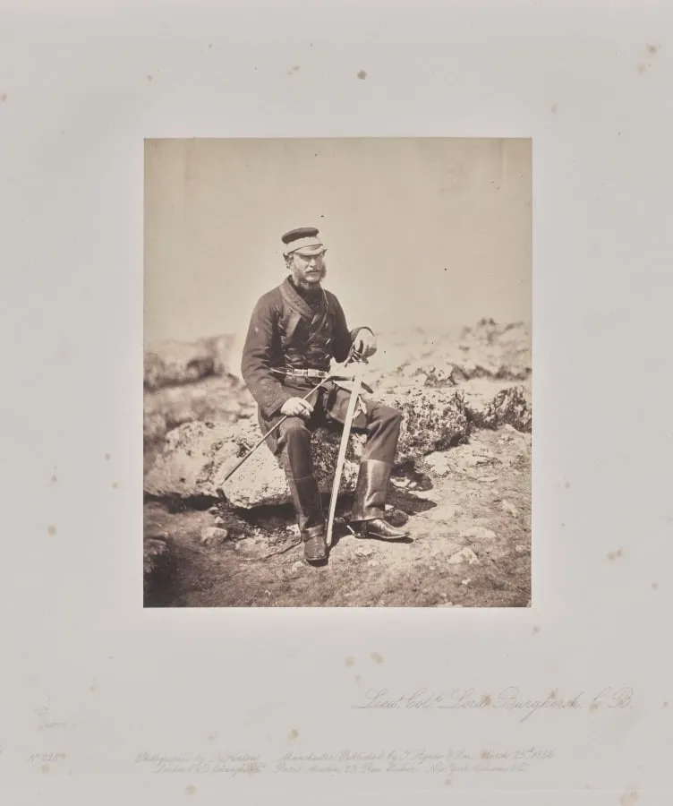 Lord Burghersh, Earl of Westmorland, by Roger Fenton, 1855
