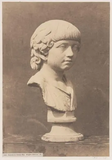 Portrait of a Roman Boy, by Roger Fenton