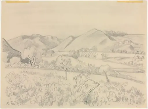 Landscape, by Roger Fry