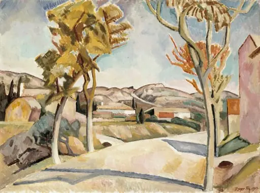 Maisema, by Roger Fry