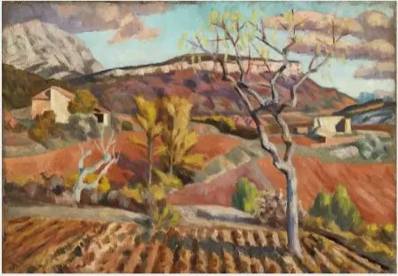 Red Earth, by Roger Fry