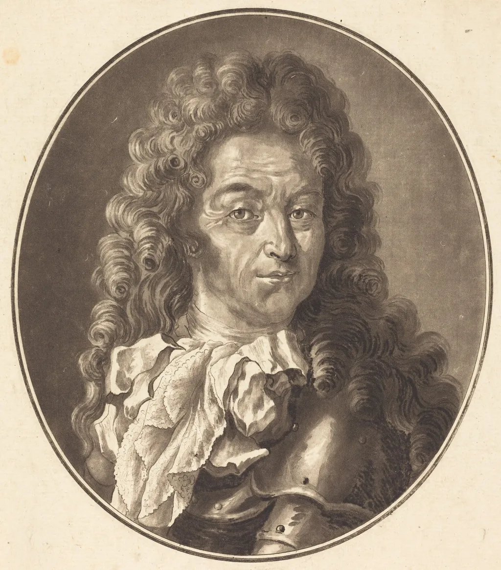 Nicolas Catinat, Maréchal de France, by Roger, L., 1777