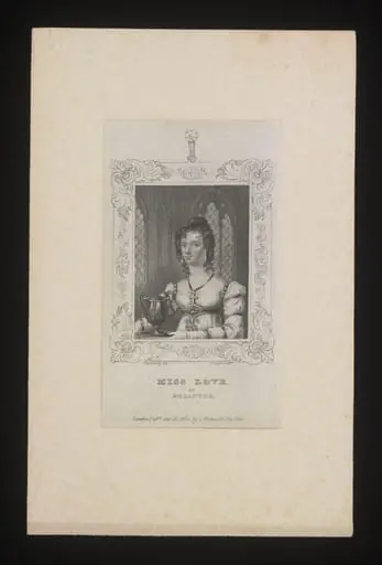 Miss Love as Rosanthe, by Rogers