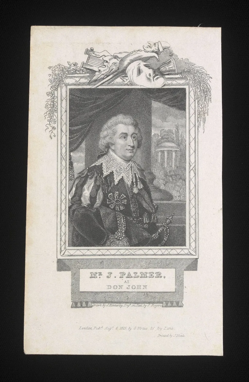Mr Palmer as Don John, by Rogers, 6