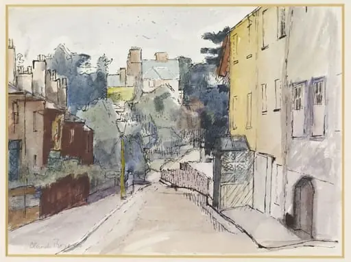 Street in Exeter, by Rogers