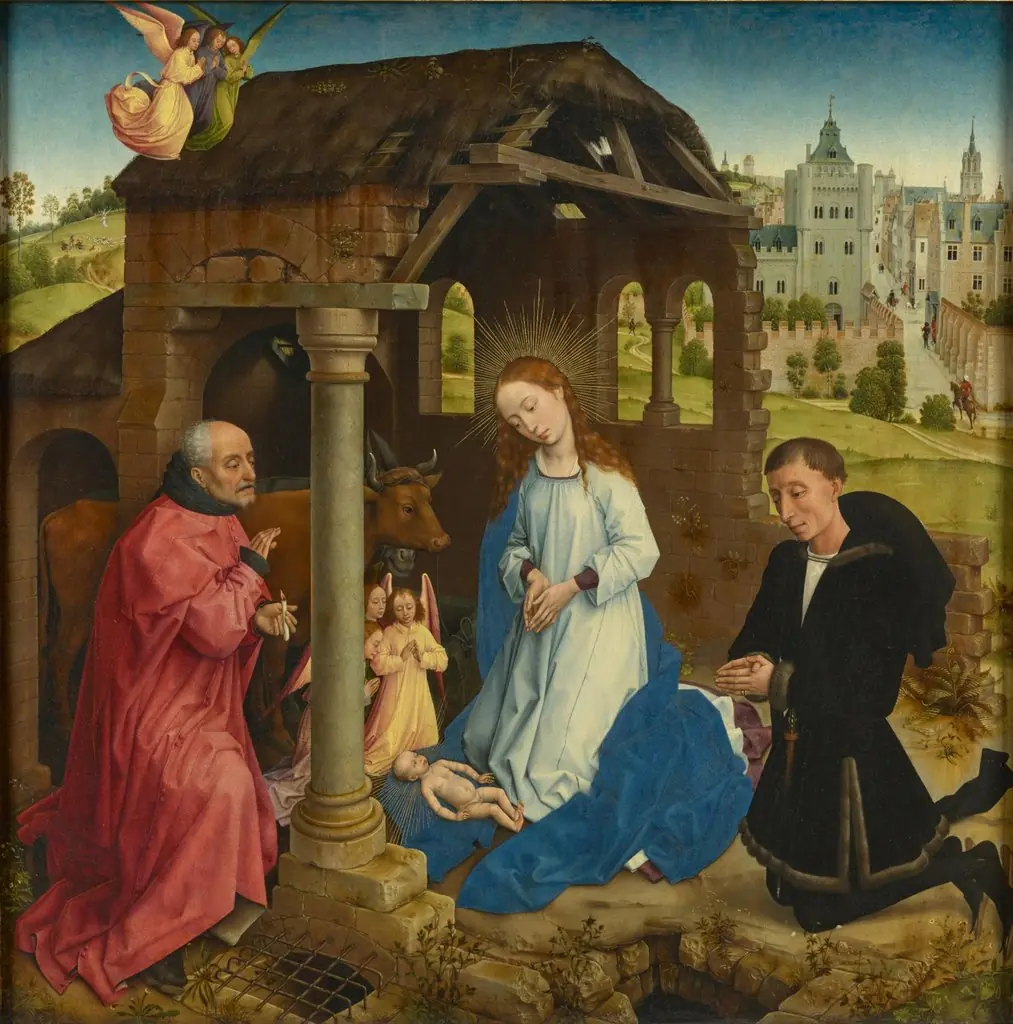 Bladelin Triptych Nativity (central panel)
