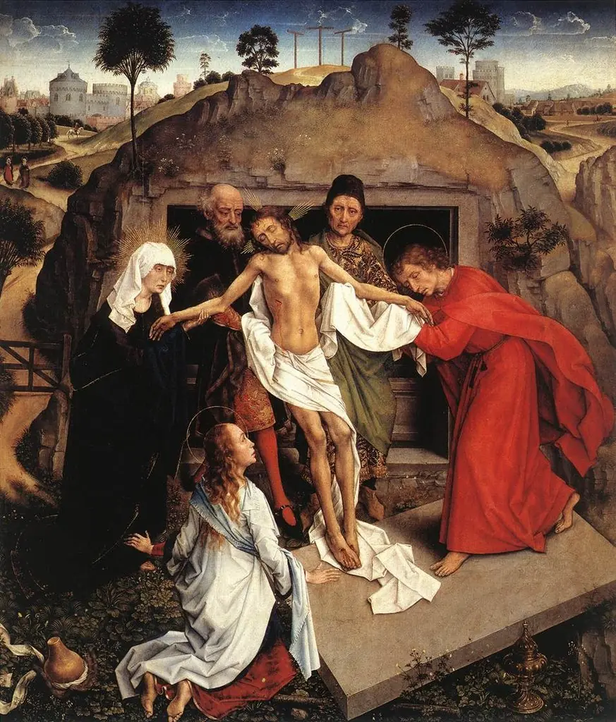 Lamentation of Christ, by Rogier van der Weyden