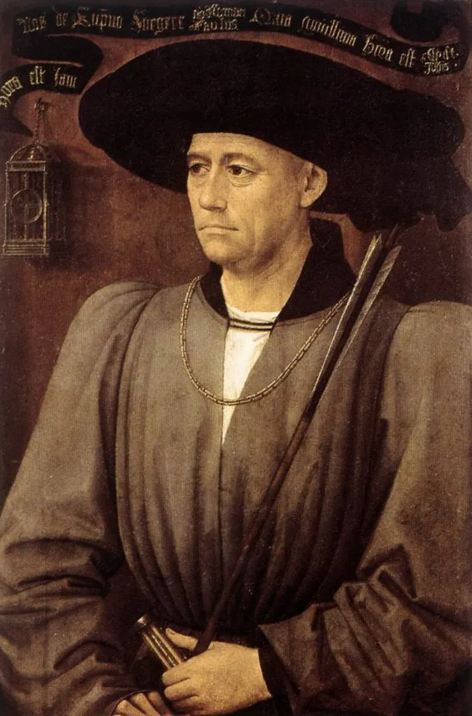 Portrait of a Tournament Judge, by Rogier van der Weyden