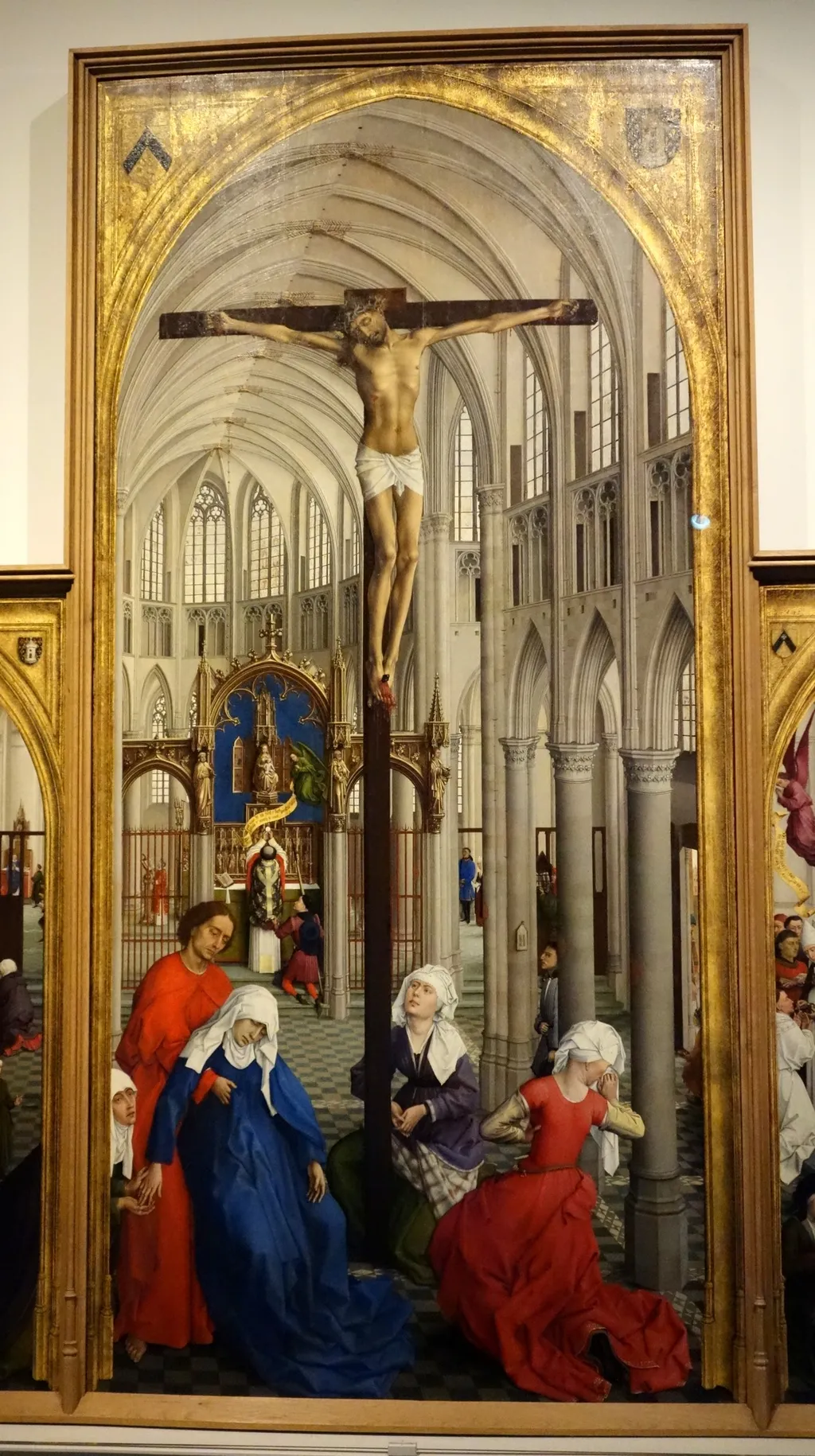 The Seven Sacraments (central panel), by Rogier van der Weyden, oil, 1440