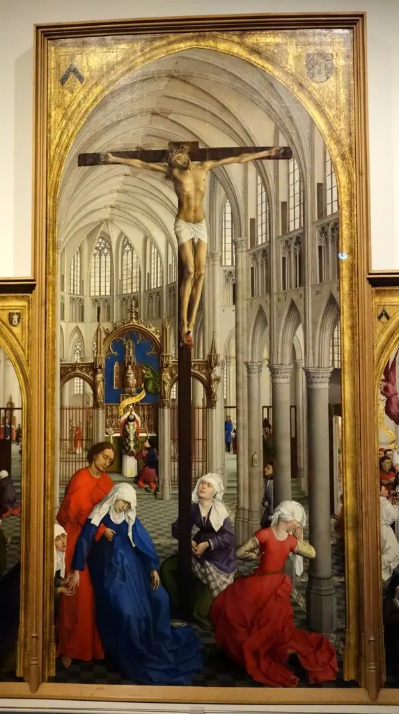 The Seven Sacraments (central panel), by Rogier van der Weyden