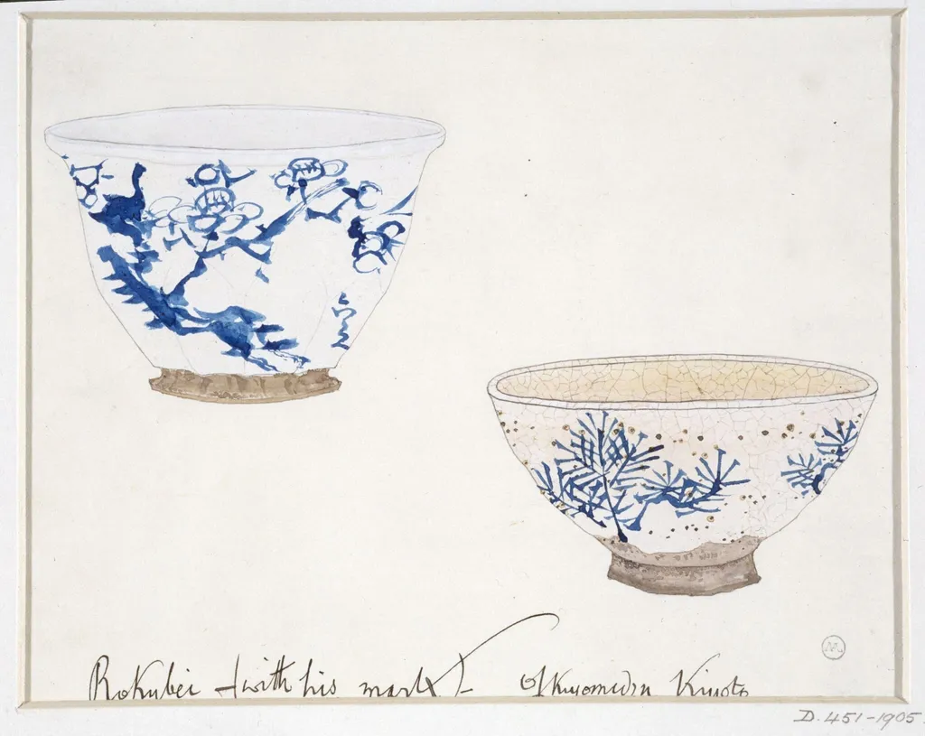 Rokubei, by Rokubei workshop, paint, 1877