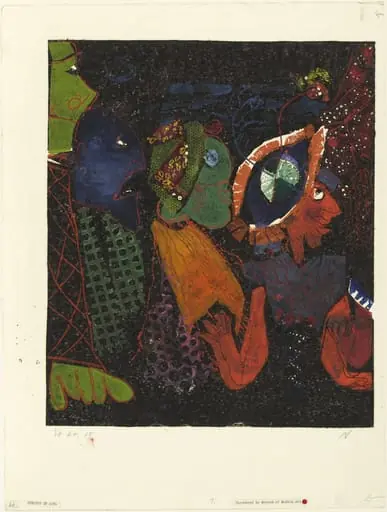 Untitled, by Rolf Nesch
