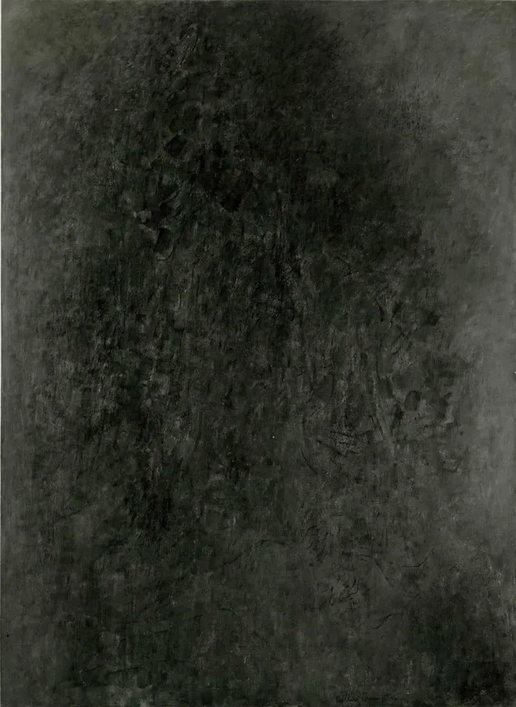 Untitled, by Rollin Crampton, oil, 1950